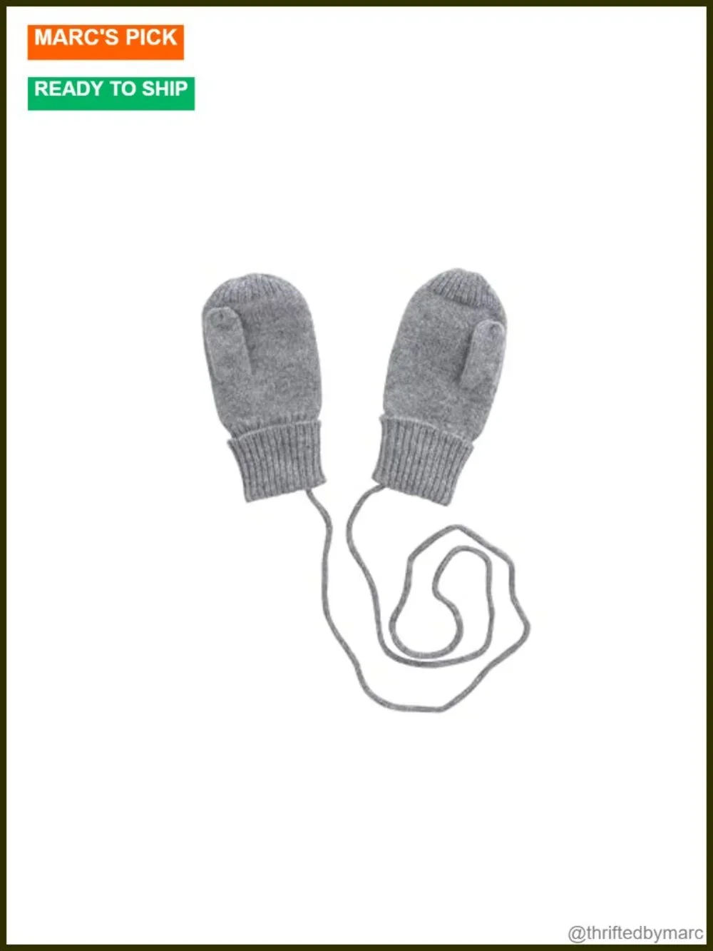 100% Cashmere Baby & Kids Mittens with Thumb, Winter, Soft, Warm